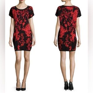 Diane von Furstenberg EUC Alix Floral Daze Wool Sheath Dress - size Small